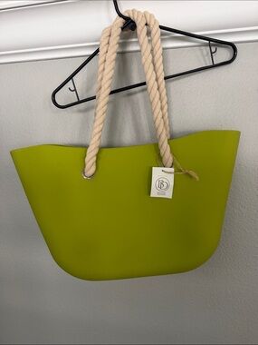 Ballard Designs Rope Handle Tote Bag